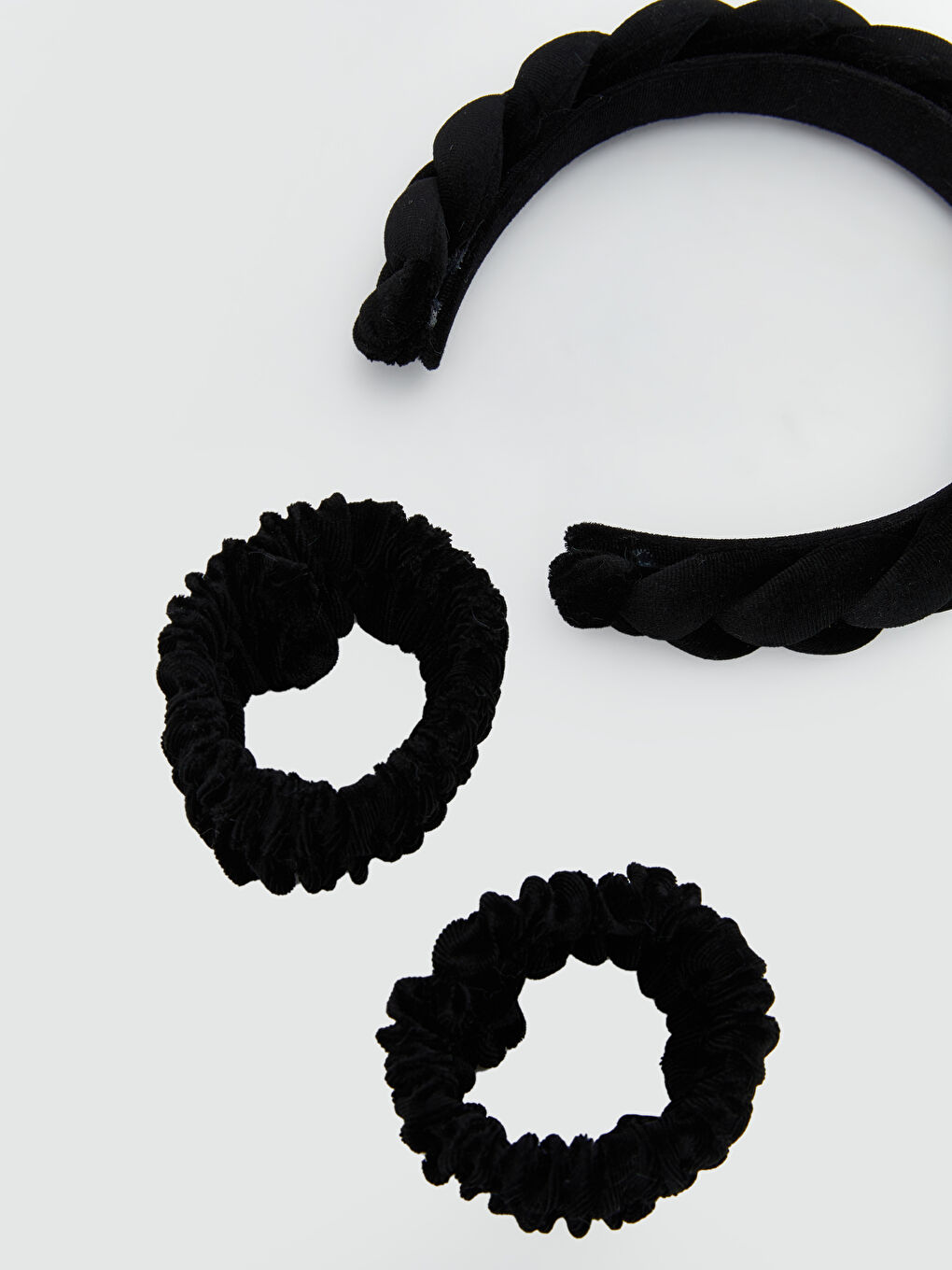 LCW ACCESSORIES Karişik Lastikli Kadın Bileklik ve Taç Seti - 1