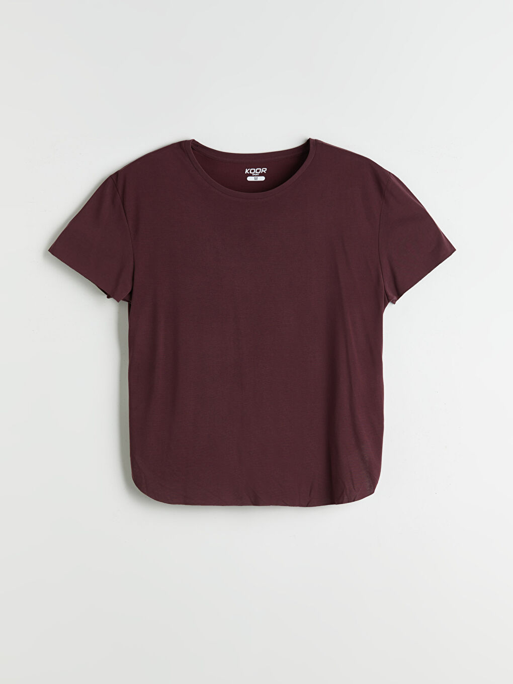 KOOR Crew Neck Modal Blend Women's Sports T-Shirt -S5OQ82Z8-HLF