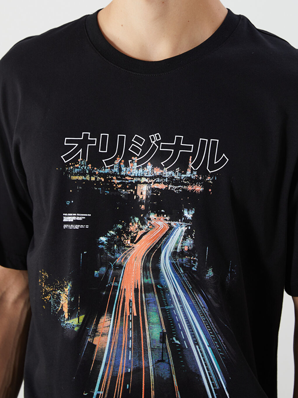 LCWAIKIKI Classic Crew Neck Printed Jersey Men's T-Shirt -S5OQ84Z8-CVL
