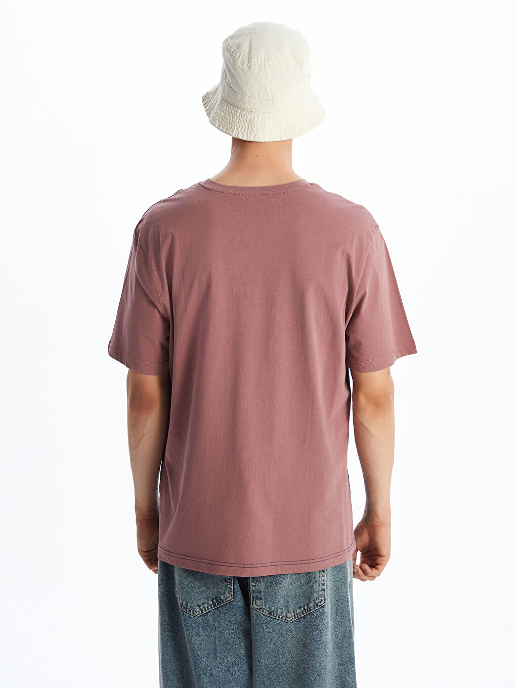 XSIDE Crew Neck Color Block Jersey Men's T-Shirt -S5OQ93Z8-S8C