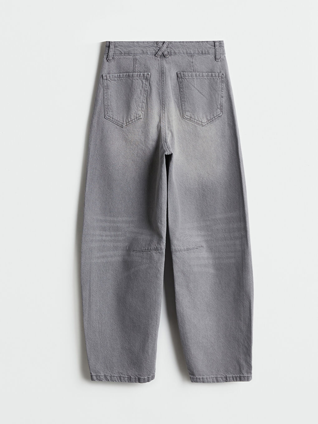 Slouchy Fit Teenage Girls' Jeans -S5OR09Z4-GRD