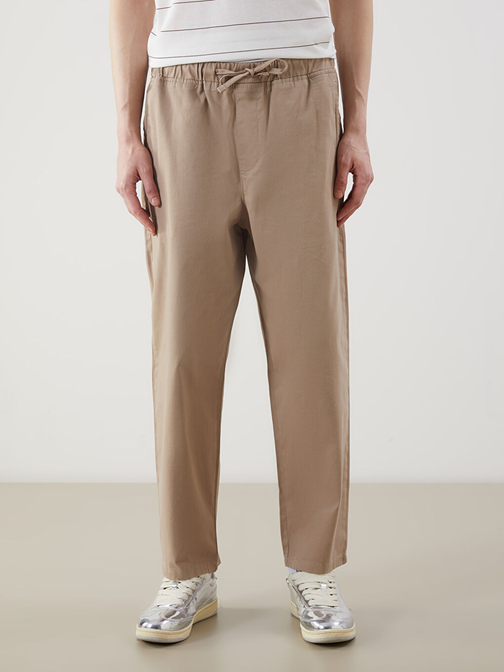 BEŽ Pantalone Muškarac -S5OR19Z8-ZC4