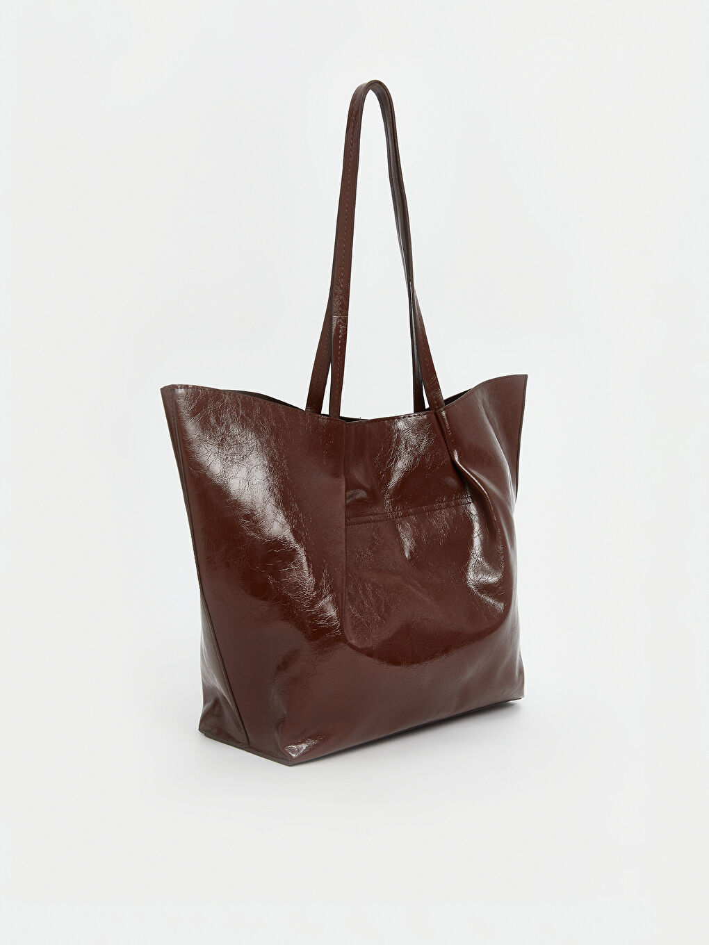 Leather-Look Women's Shoulder Bag -S5OR33Z8-HKQ