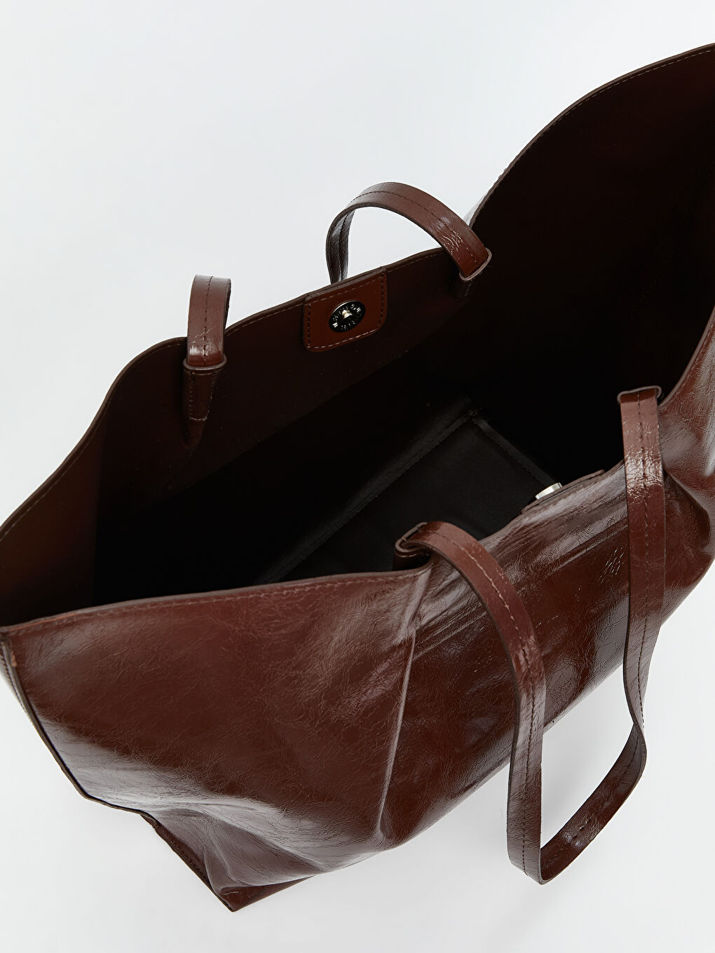 Leather-Look Women's Shoulder Bag -S5OR33Z8-HKQ