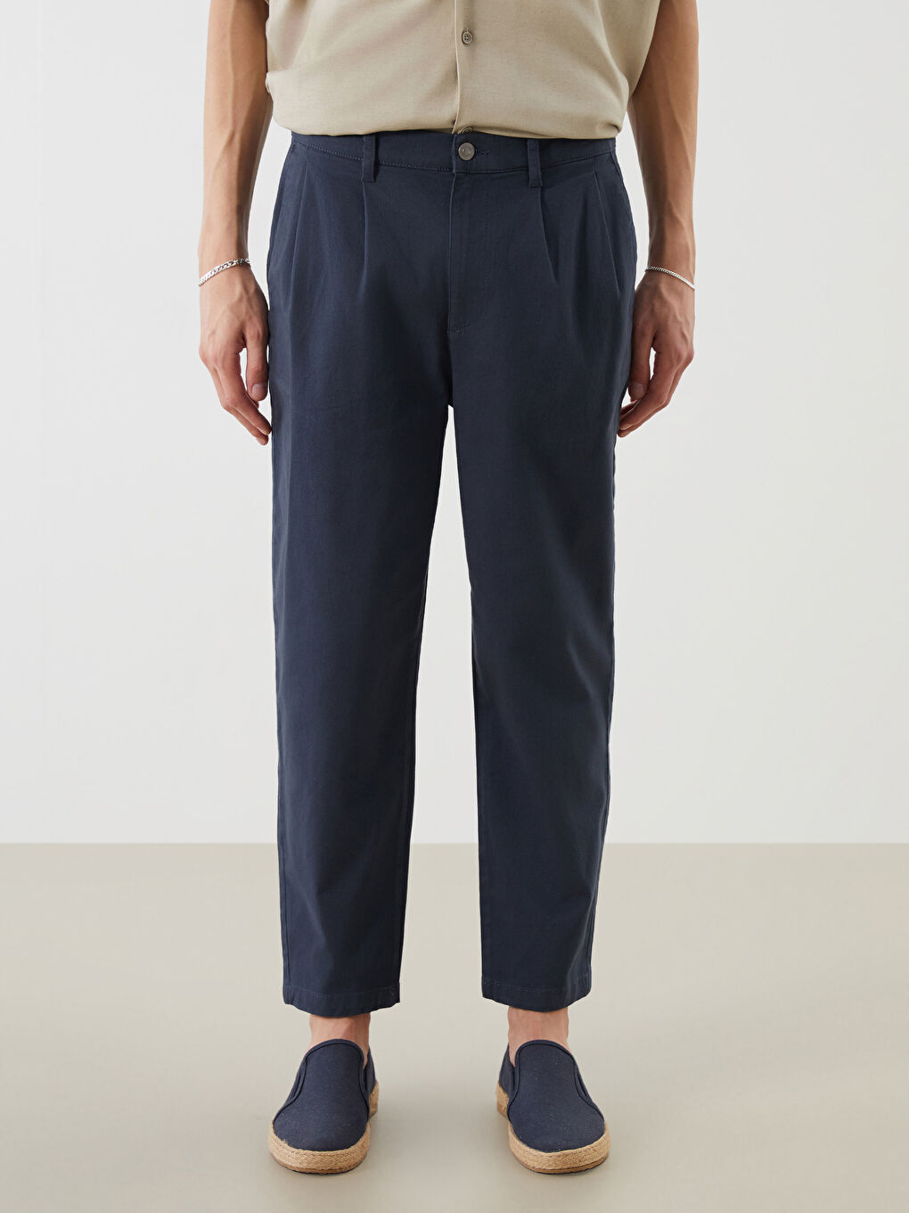 XSIDE Standart Kalıp Gabardin Erkek Pantolon -S5OR57Z8-J3L