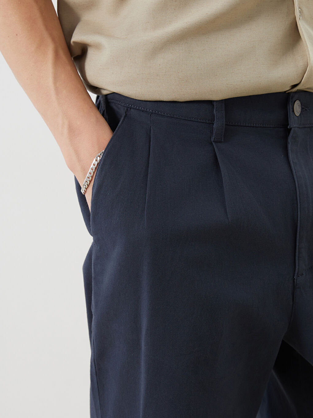 XSIDE Standart Kalıp Gabardin Erkek Pantolon -S5OR57Z8-J3L