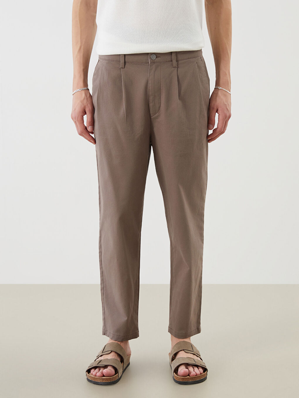 XSIDE Standart Kalıp Gabardin Erkek Pantolon -S5OR57Z8-ZTJ