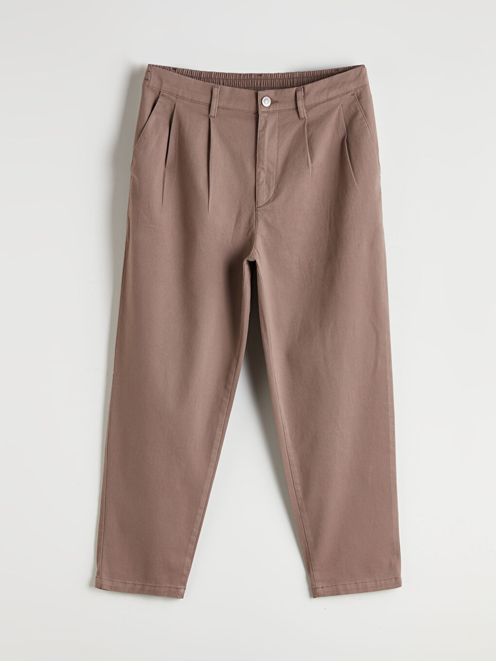 Standard Fit Twill Men's Trousers -S5OR57Z8-ZTJ