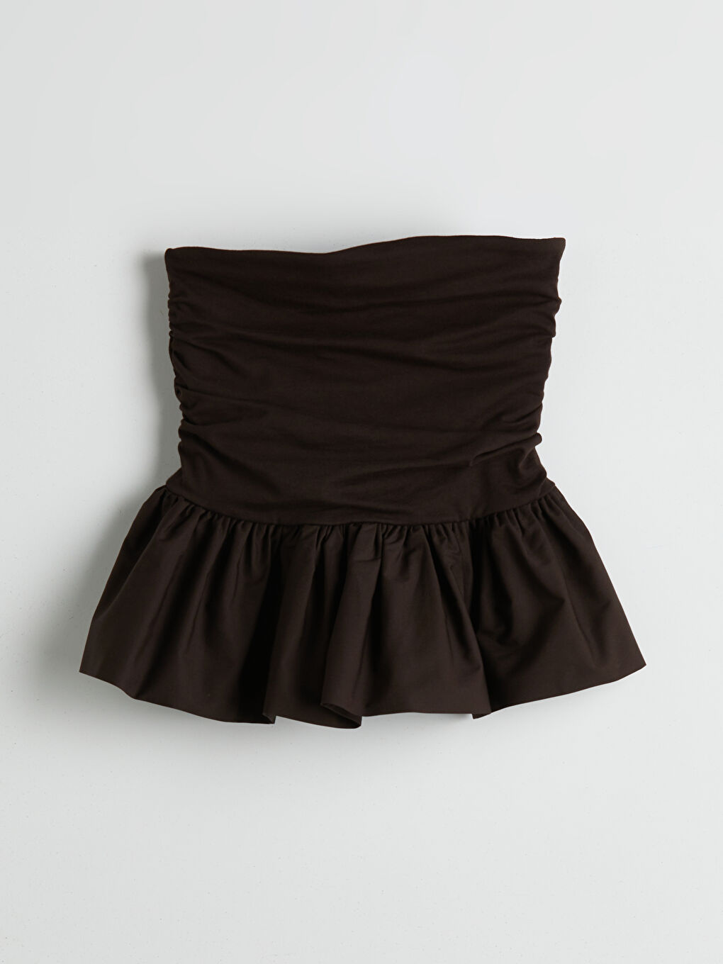 Strapless Gathered Blouse -S5OR59Z8-HDD
