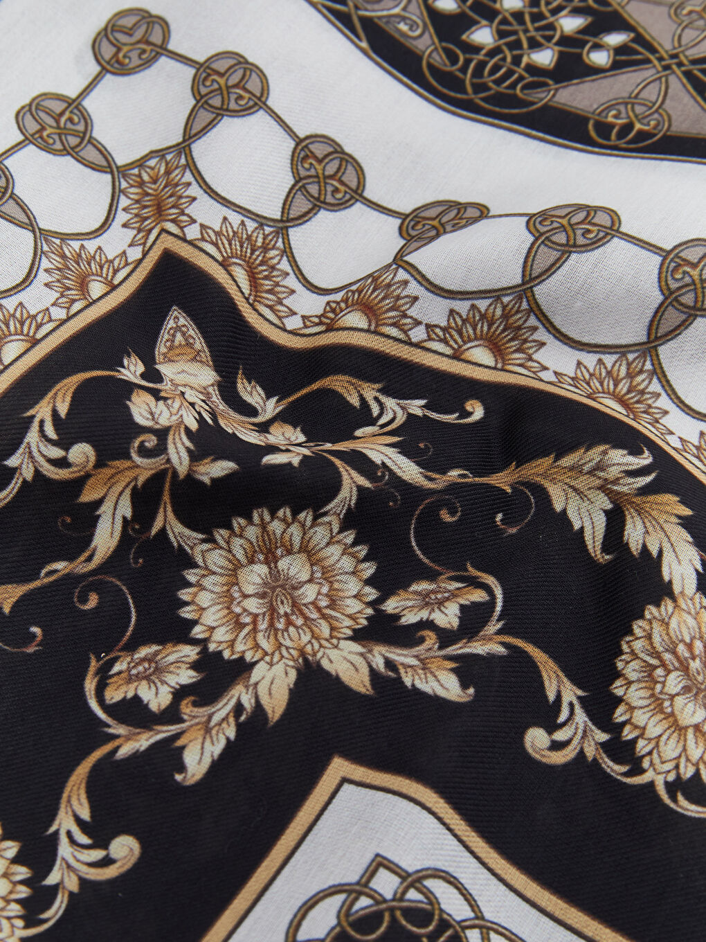 Patterned Women's Scarf -S5OR68Z8-LQB