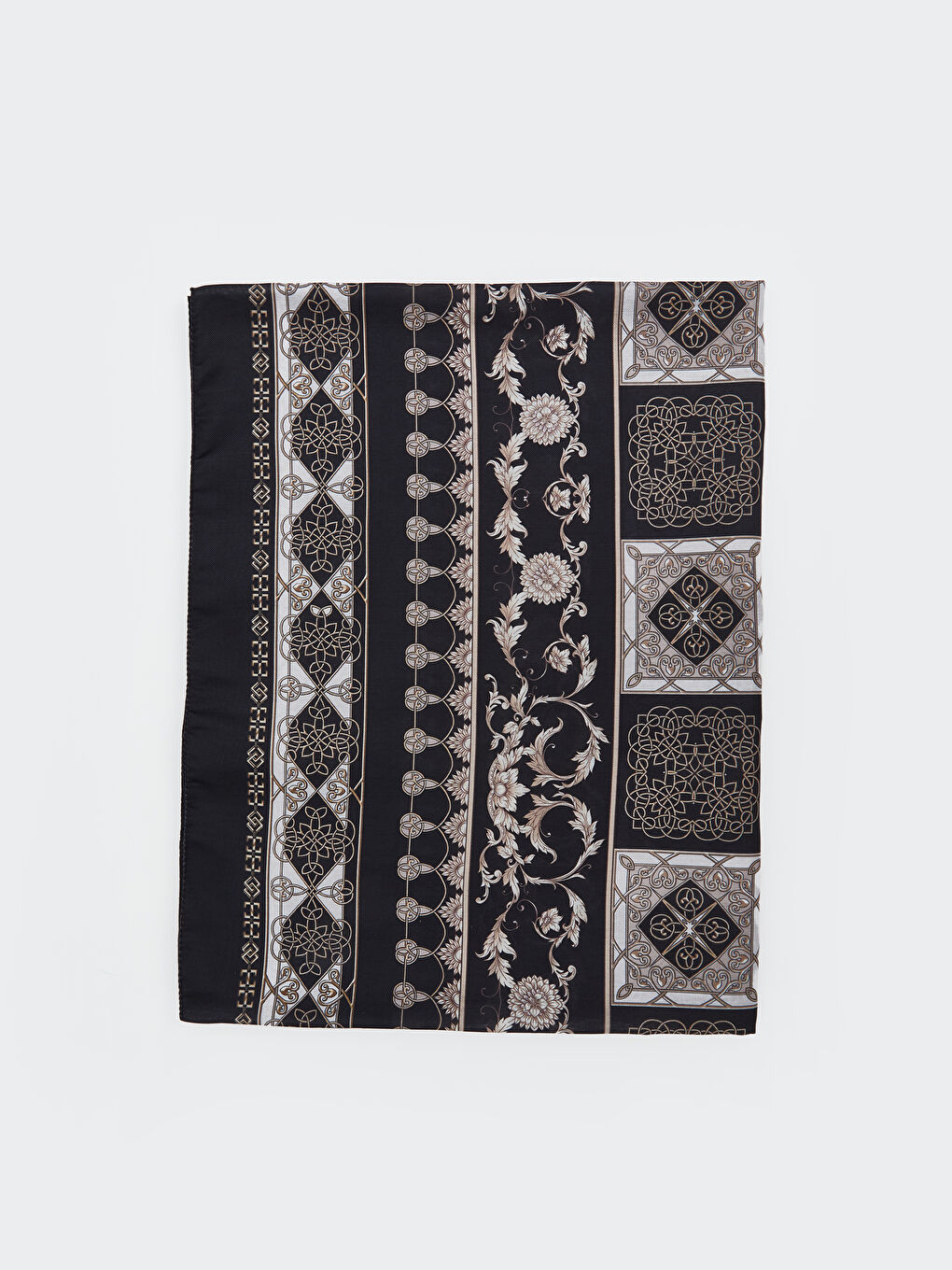 وشاح نسائي منقوش-1