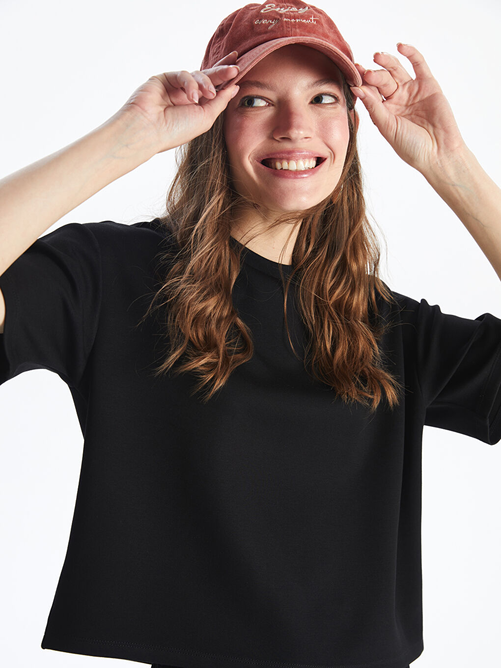 Woman BLACK T-Shirt -S5OS05Z8-CVL