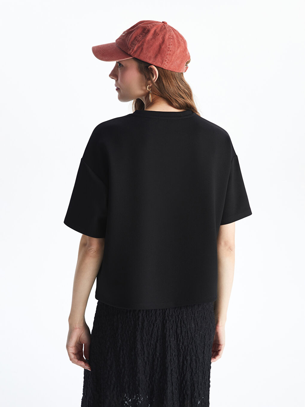 Woman BLACK T-Shirt -S5OS05Z8-CVL