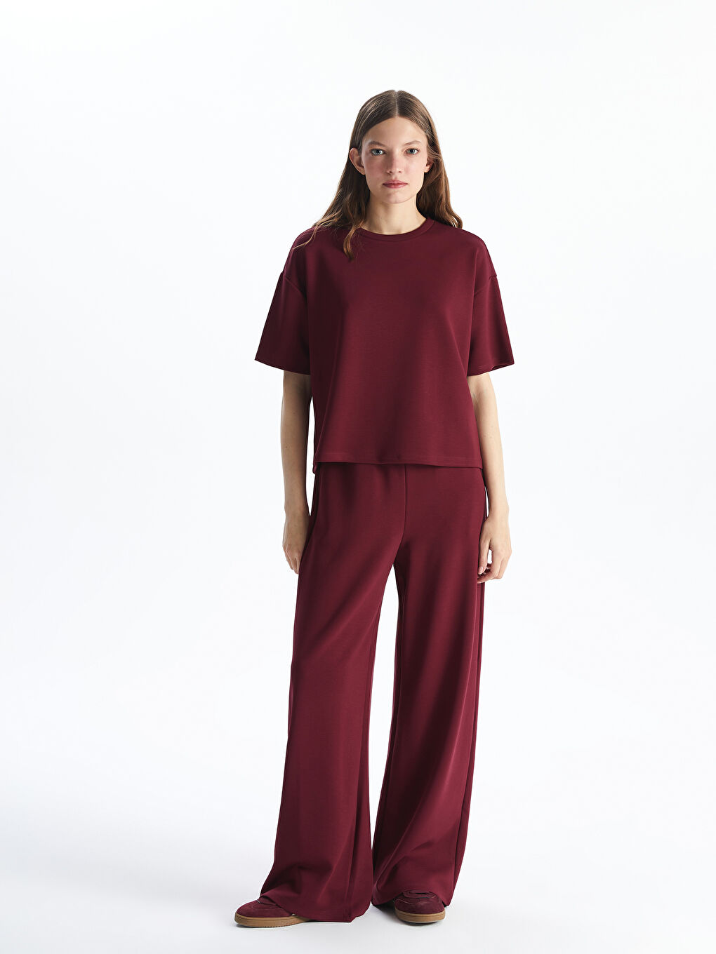 Woman BORDEAUX T-Shirt -S5OS05Z8-HRW
