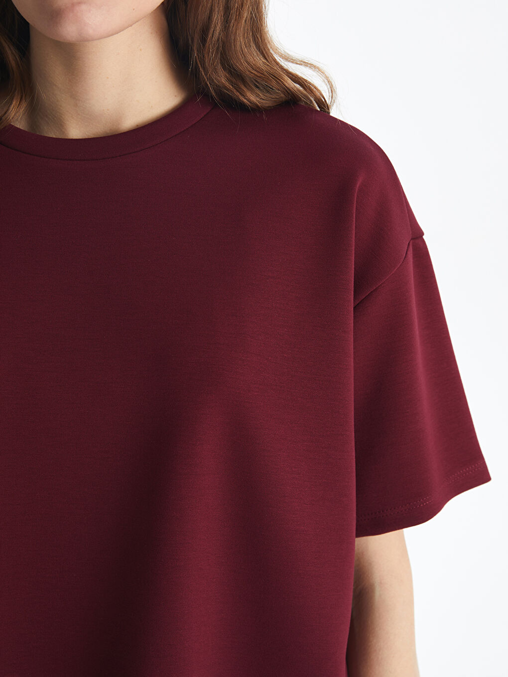 Woman BORDEAUX T-Shirt -S5OS05Z8-HRW