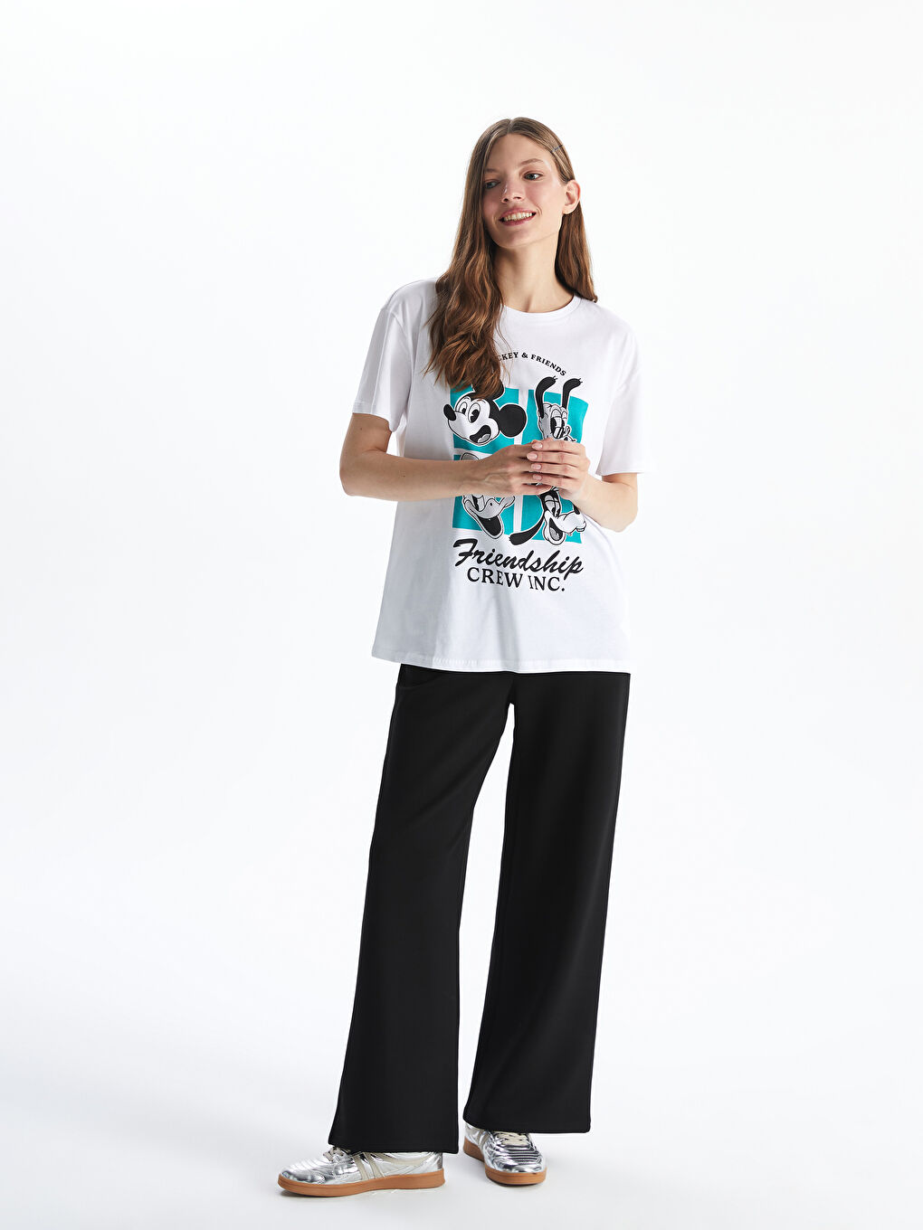 LC Waikiki Women's Sweatpants with Elastic Waist -S5OS06Z8-CVL