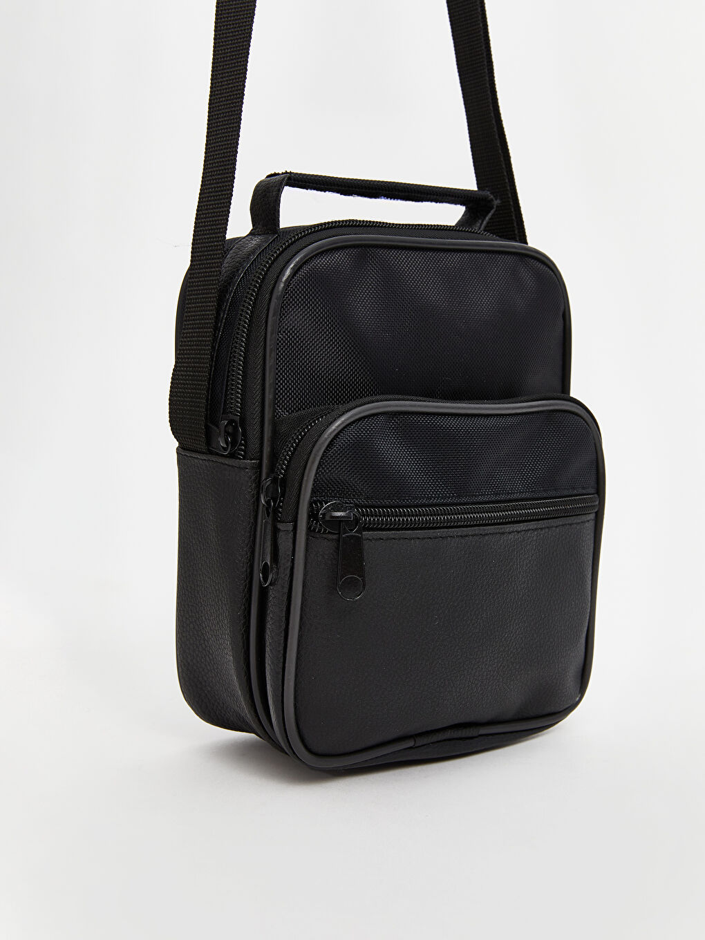 Faux Leather Men's Shoulder Bag -S5OS20Z8-HUC