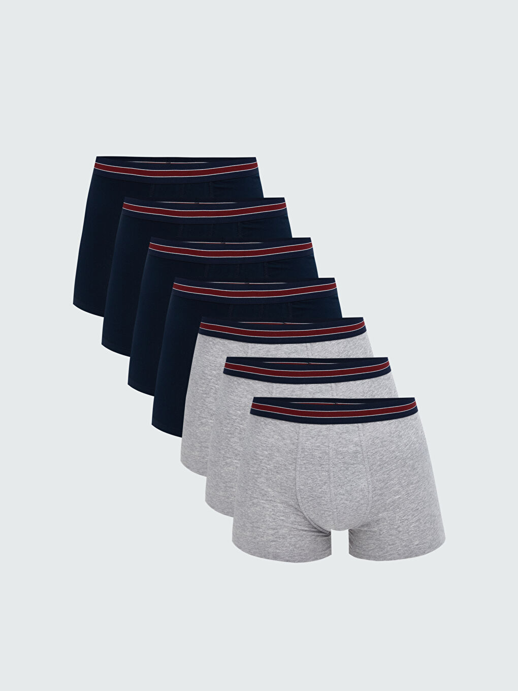 Standard Fit Cotton Flexible Men's Boxer 7-Pack -S5OS45Z8-LAL
