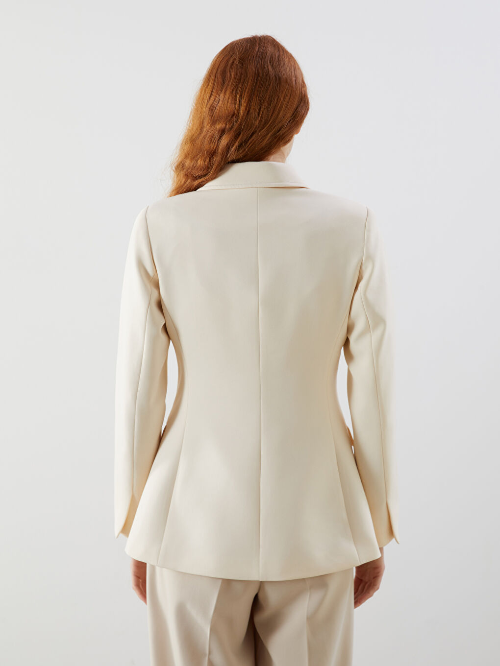 Crepe Women's Blazer Jacket -S5OS49Z8-R9J