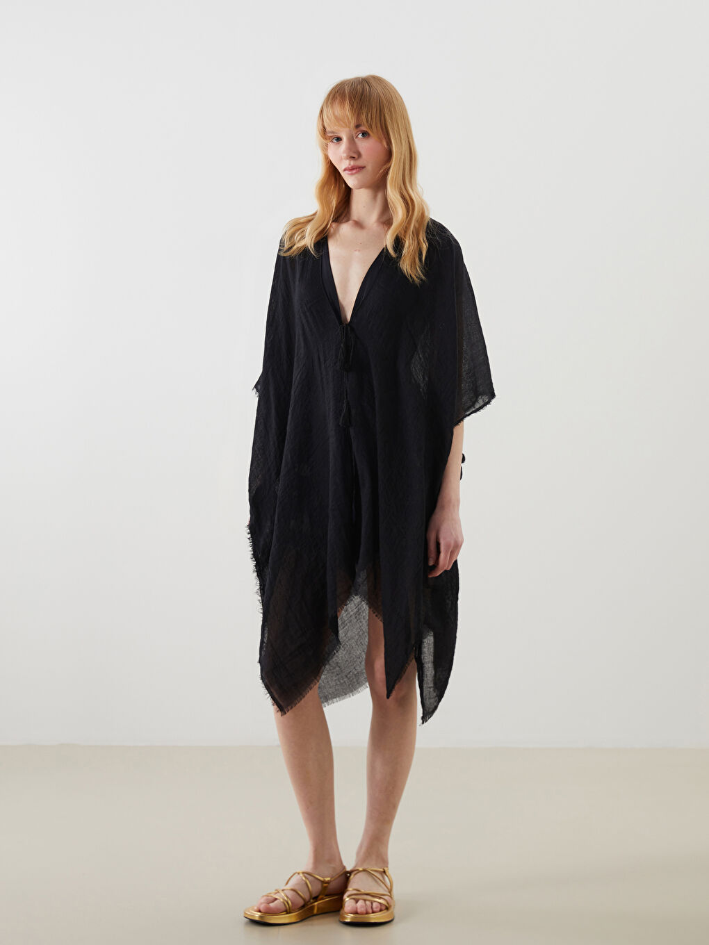 Shawl Collar Women's Kimono