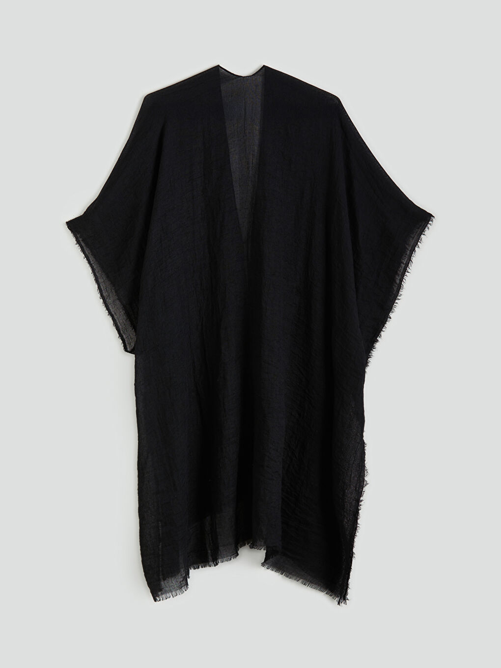 Shawl Collar Women's Kimono-5