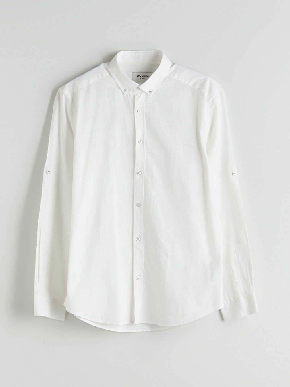 Slim Fit Long Sleeve Men's Textured Shirt -S5OS98Z8-Q6K