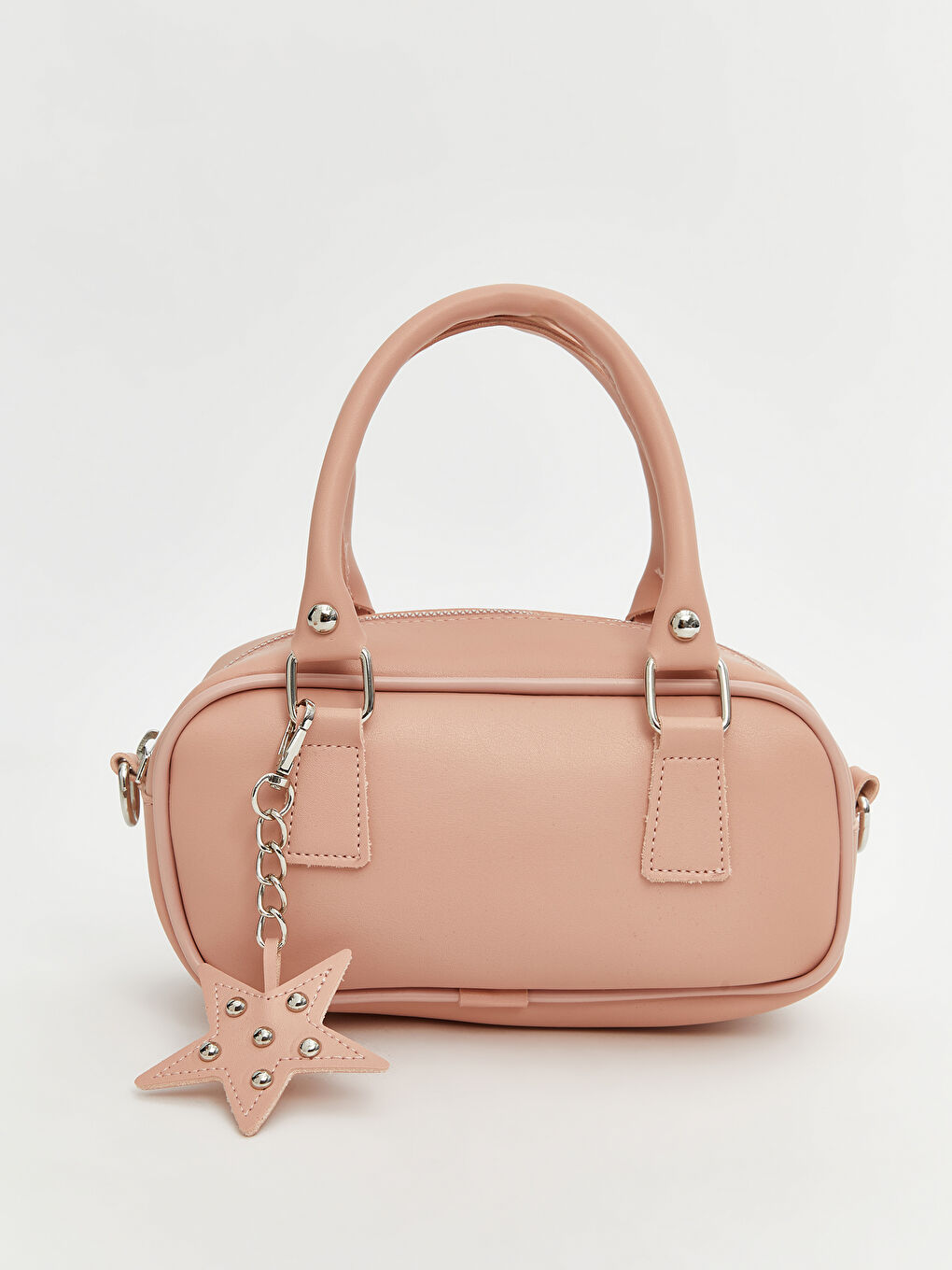 Leather-Look Women's Shoulder Bag -S5OT17Z8-HZB