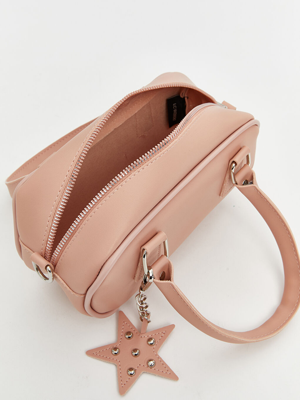 Leather-Look Women's Shoulder Bag -S5OT17Z8-HZB