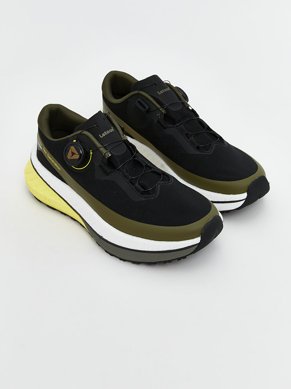 Haki File Detaylı Erkek Spor Ayakkabı