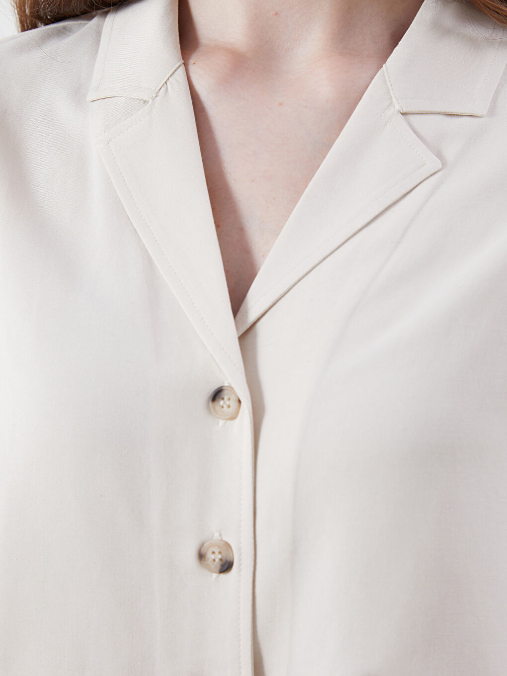 XSIDE Linen Blend Women's Shirt -S5OT53Z8-Z4R
