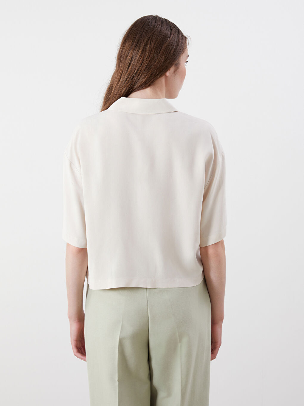 XSIDE Linen Blend Women's Shirt -S5OT53Z8-Z4R