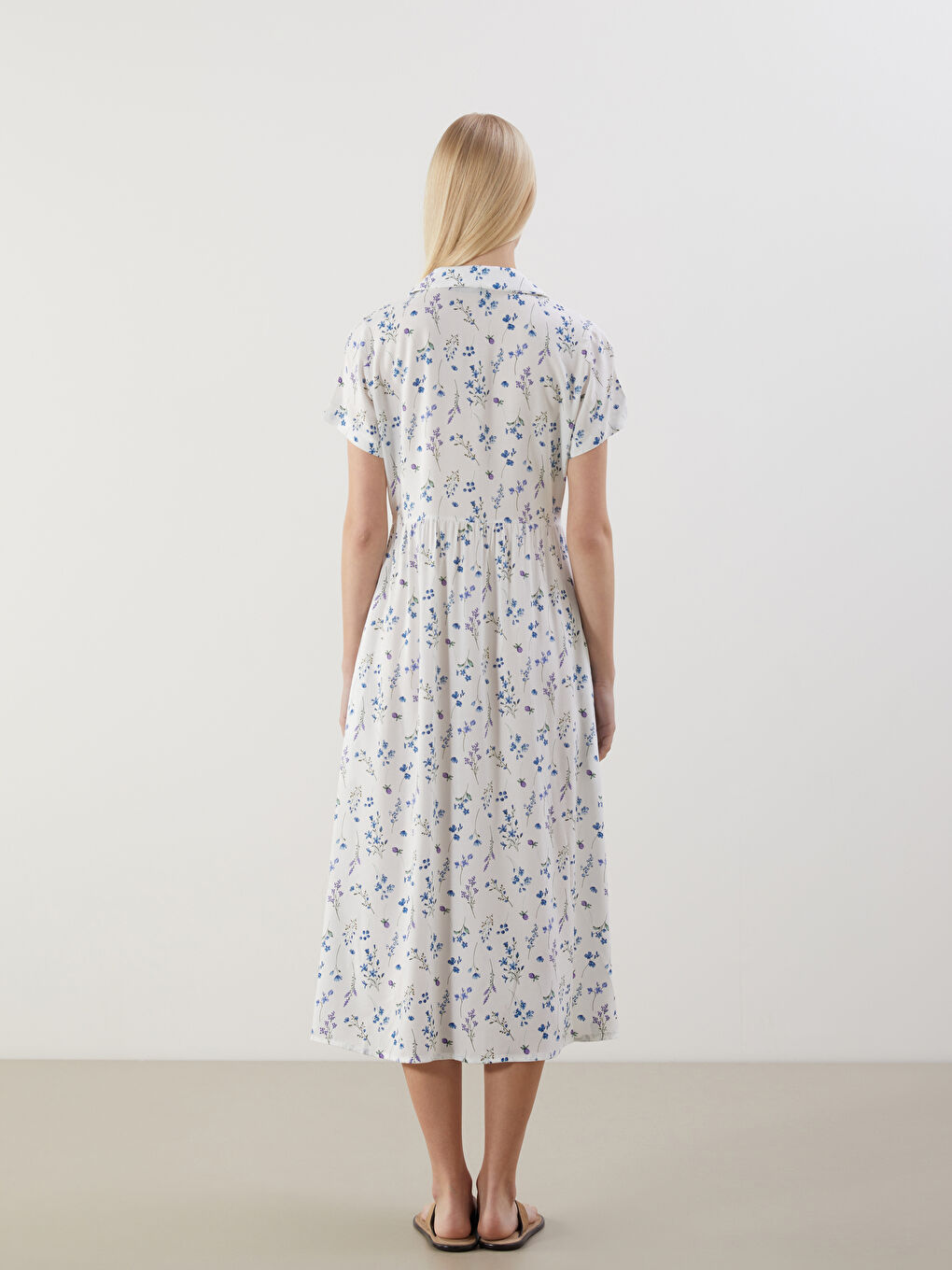 Woman WHITE Shirt Dress -S5OT57Z8-LU7