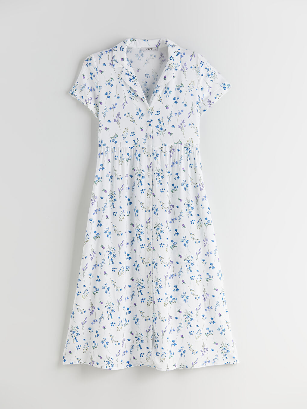 Woman WHITE Shirt Dress -S5OT57Z8-LU7