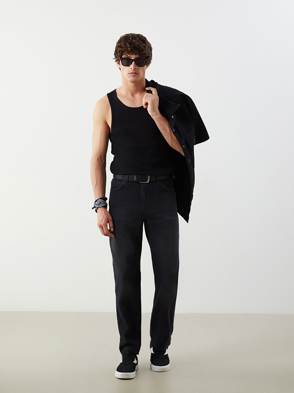 Baggy Fit Men's Jeans -S5OU12Z8-326