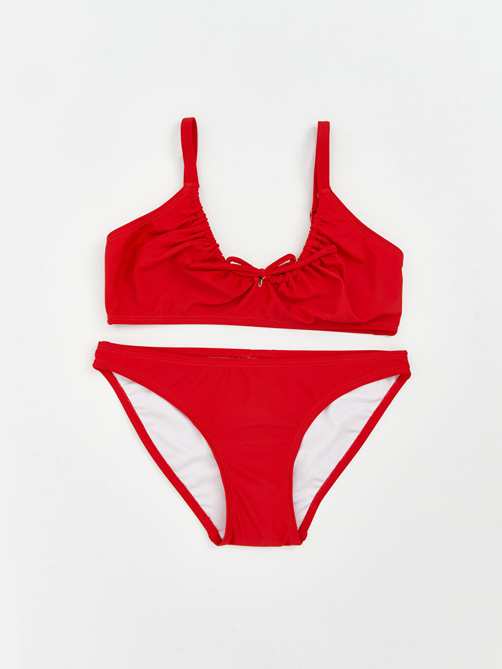 LCW Kids Quick-Dry UV Protective Girls' Bikini -S5OU13Z4-GRQ