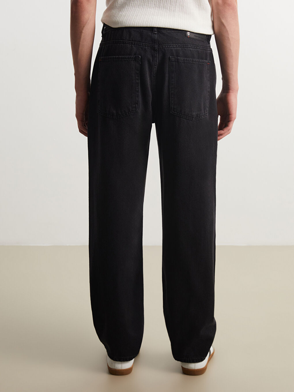 LCW Jeans Siyah Baggy Fit Erkek Jean Pantolon - 3