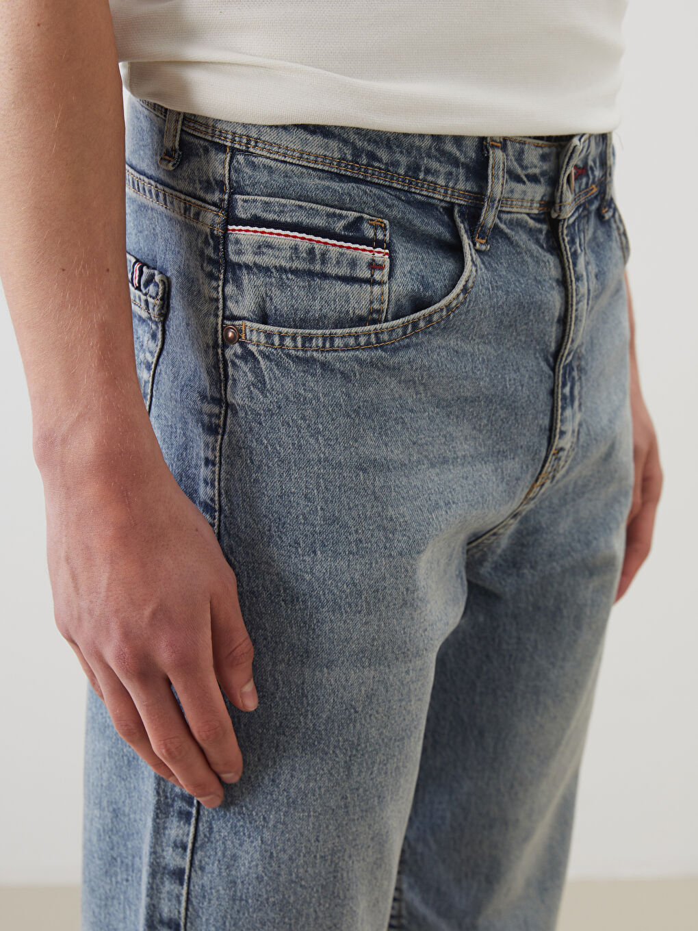 İndigo 710 Loose Fit Erkek Jean Pantolon-2