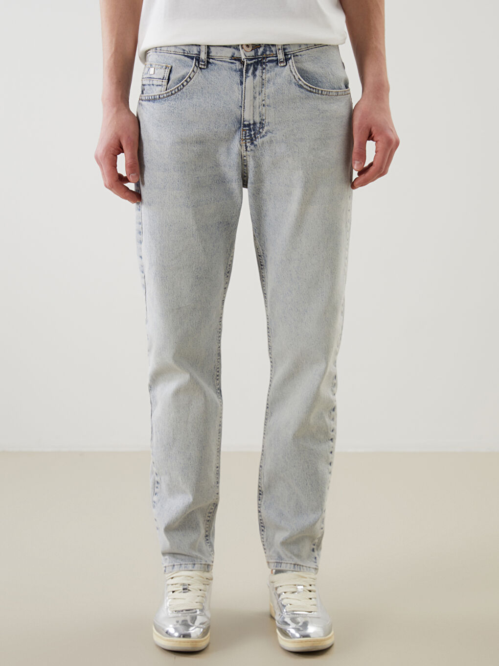 İndigo 710 Loose Fit Erkek Jean Pantolon-1