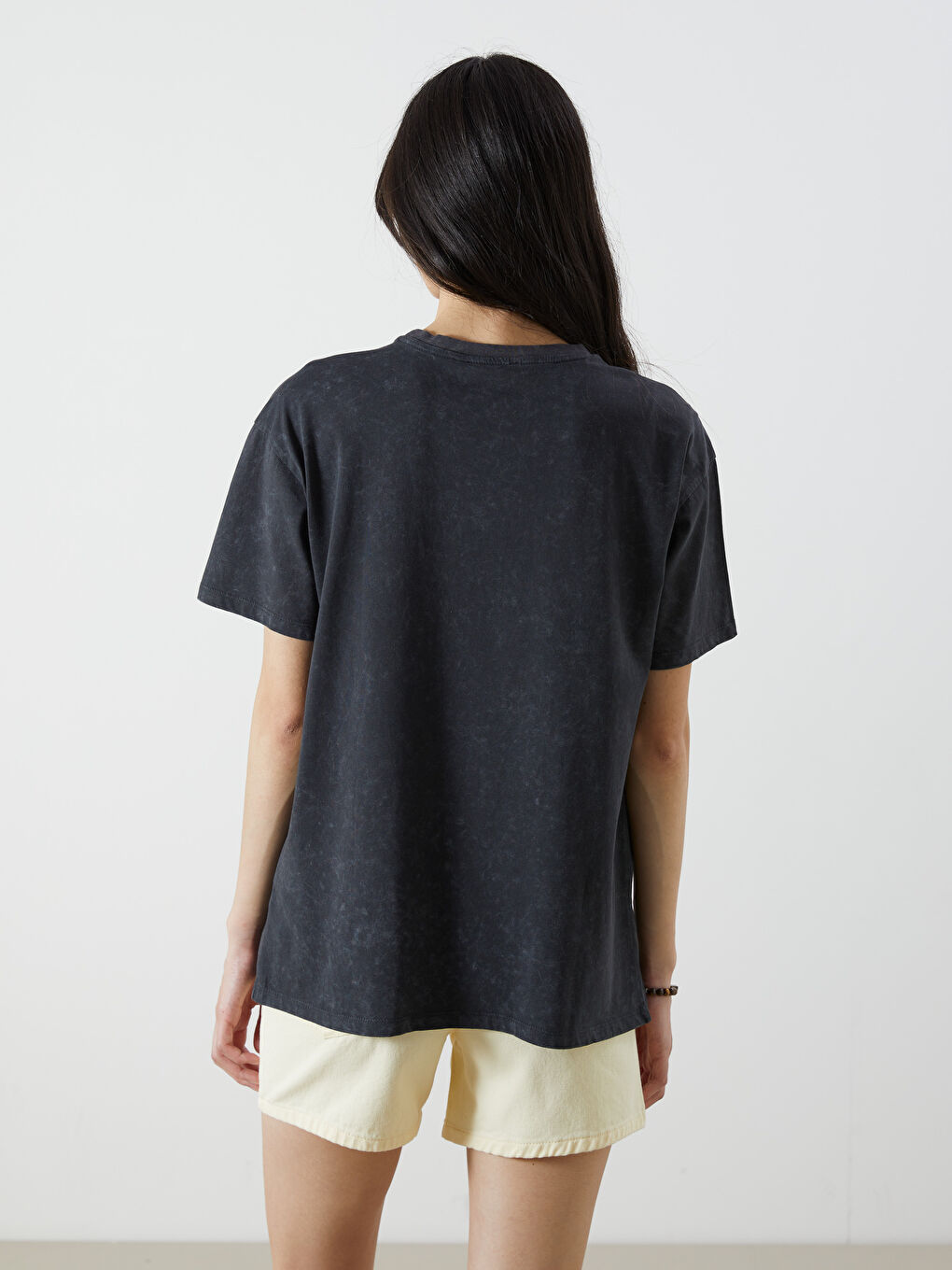 XSIDE Crew Neck Printed Women's T-Shirt -S5OU54Z8-VDL