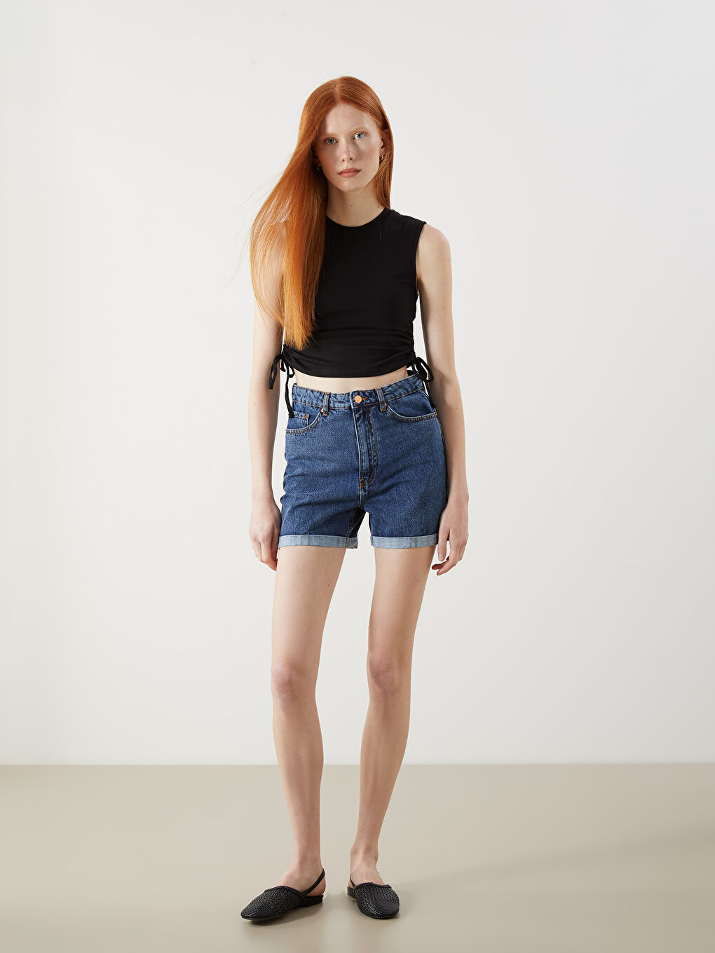 XSIDE Woman BLACK Tank Top -S5OU70Z8-CVL