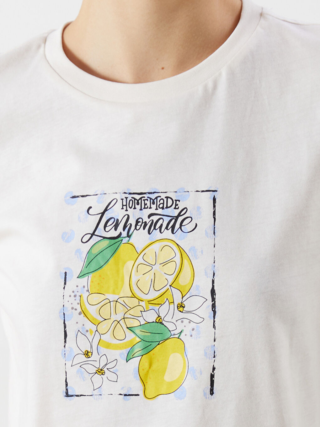 XSIDE Crew Neck Printed Women's T-Shirt -S5OU77Z8-YMU