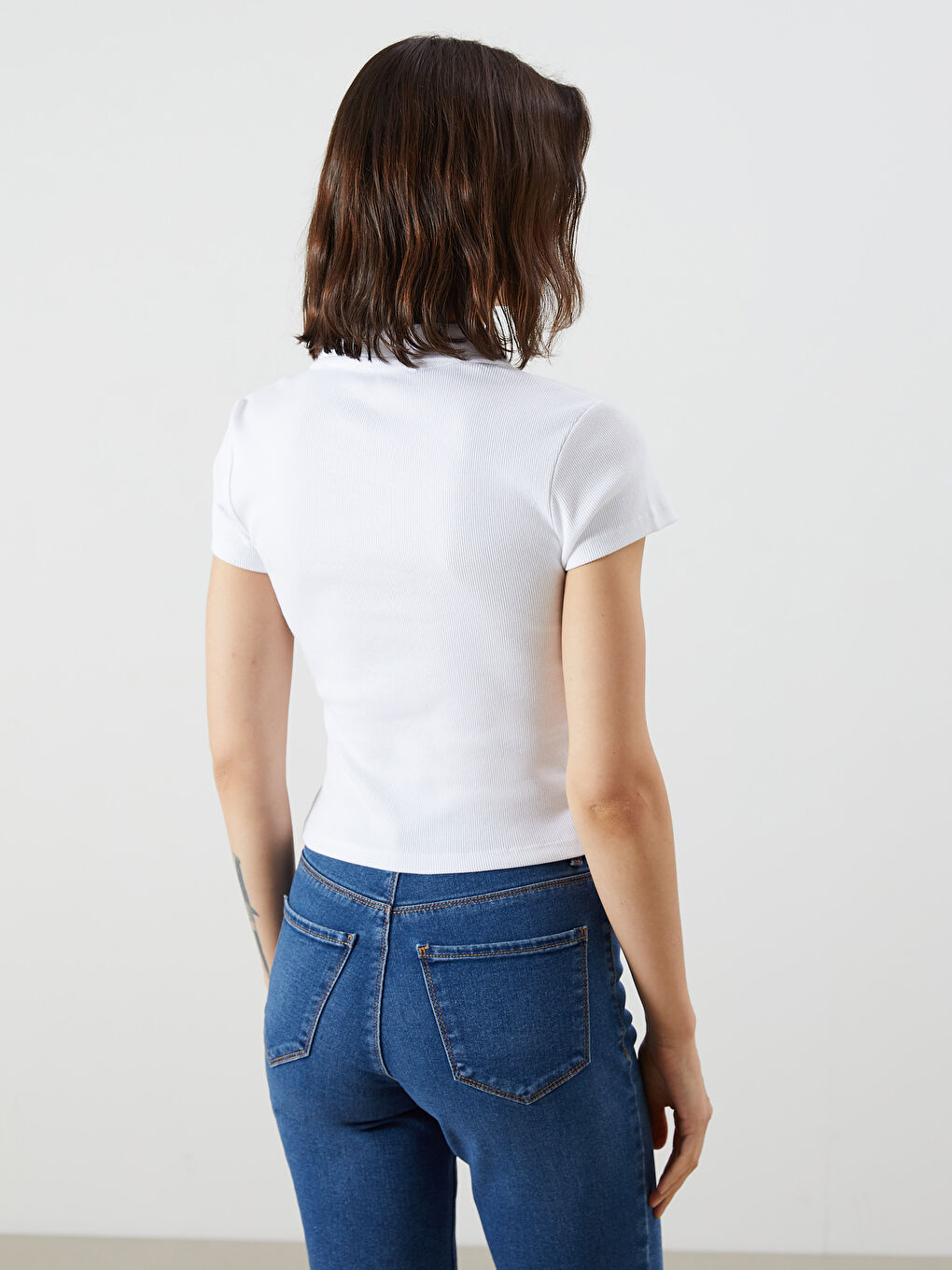 XSIDE Woman WHITE T-Shirt -S5OU80Z8-Q6K