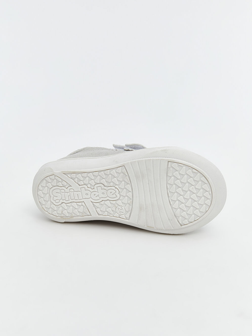 Gri Cırt Cırtlı Erkek Bebek İlk Adım Ayakkabısı-3