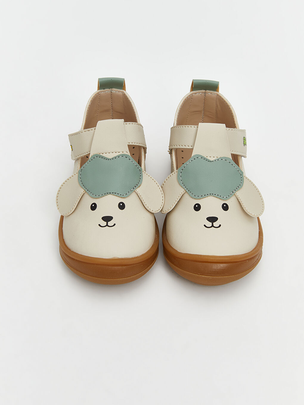 Bej Cırt Cırtlı Erkek Bebek İlk Adım Ayakkabısı-2