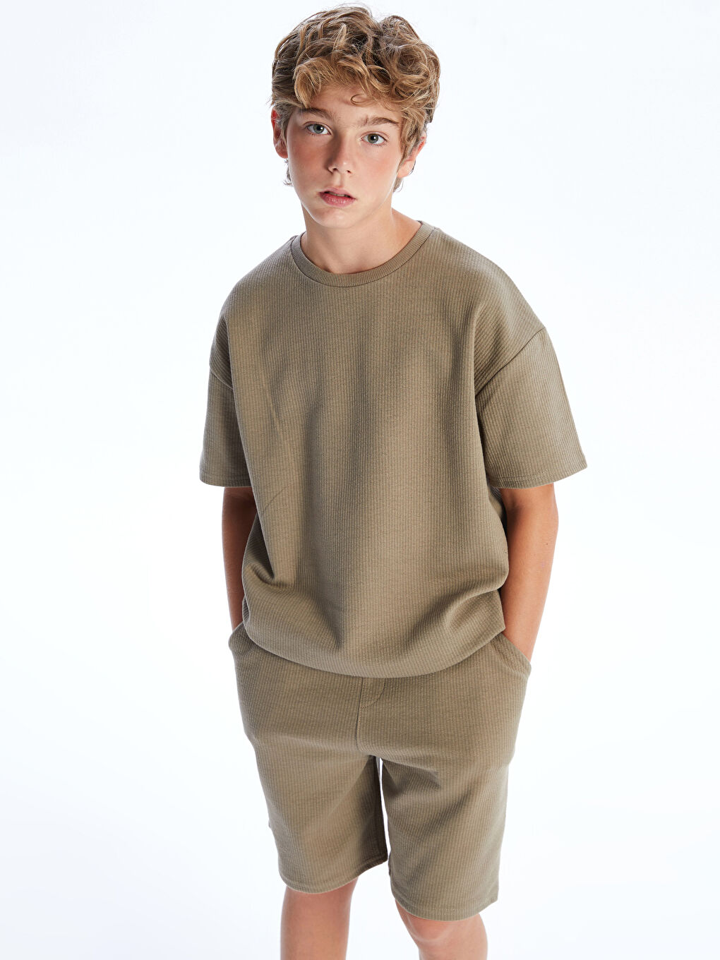 LCW Kids تيشيرت بياقة مستديرة -S5OV74Z4-HAC