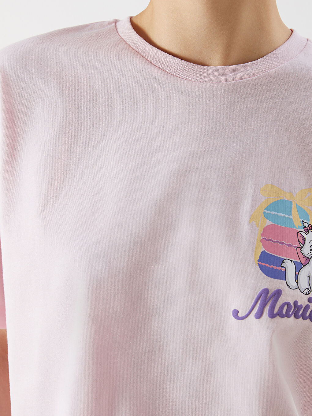 Crew Neck Marie Printed Women's T-Shirt -S5OY22Z8-QWM