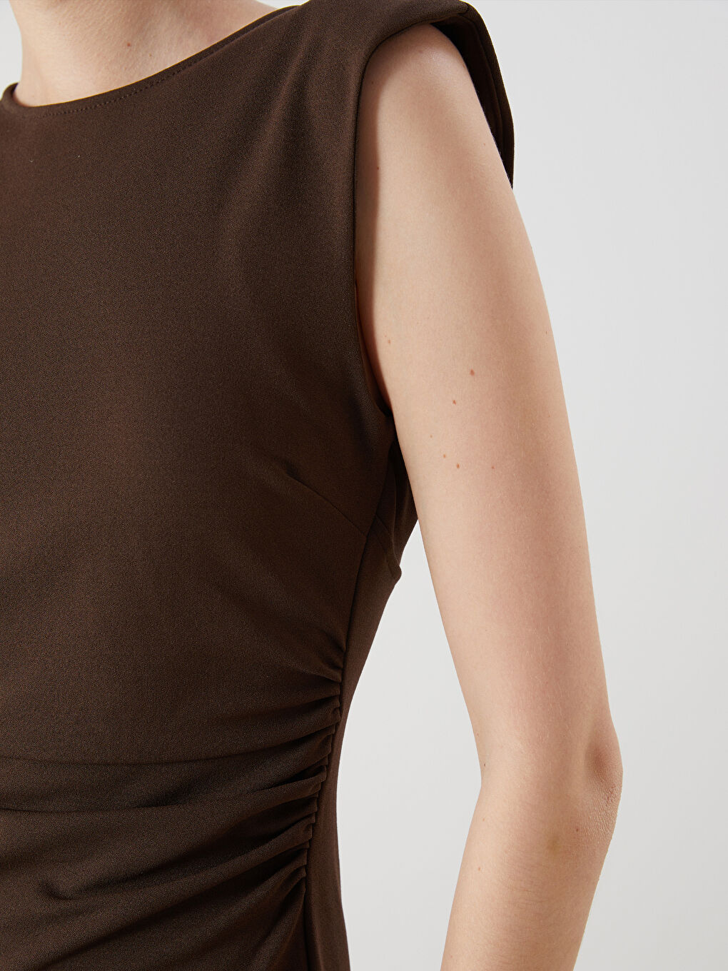 Woman BROWN Dress -S5OY58Z8-HDN