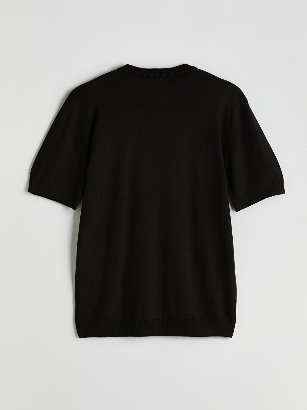 Crew Neck Short Sleeve Men's Knitwear Sweater -S5OY64Z8-CVL