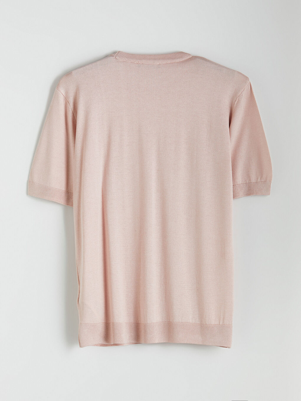 Crew Neck Short Sleeve Men's Knitwear Sweater -S5OY64Z8-ERU