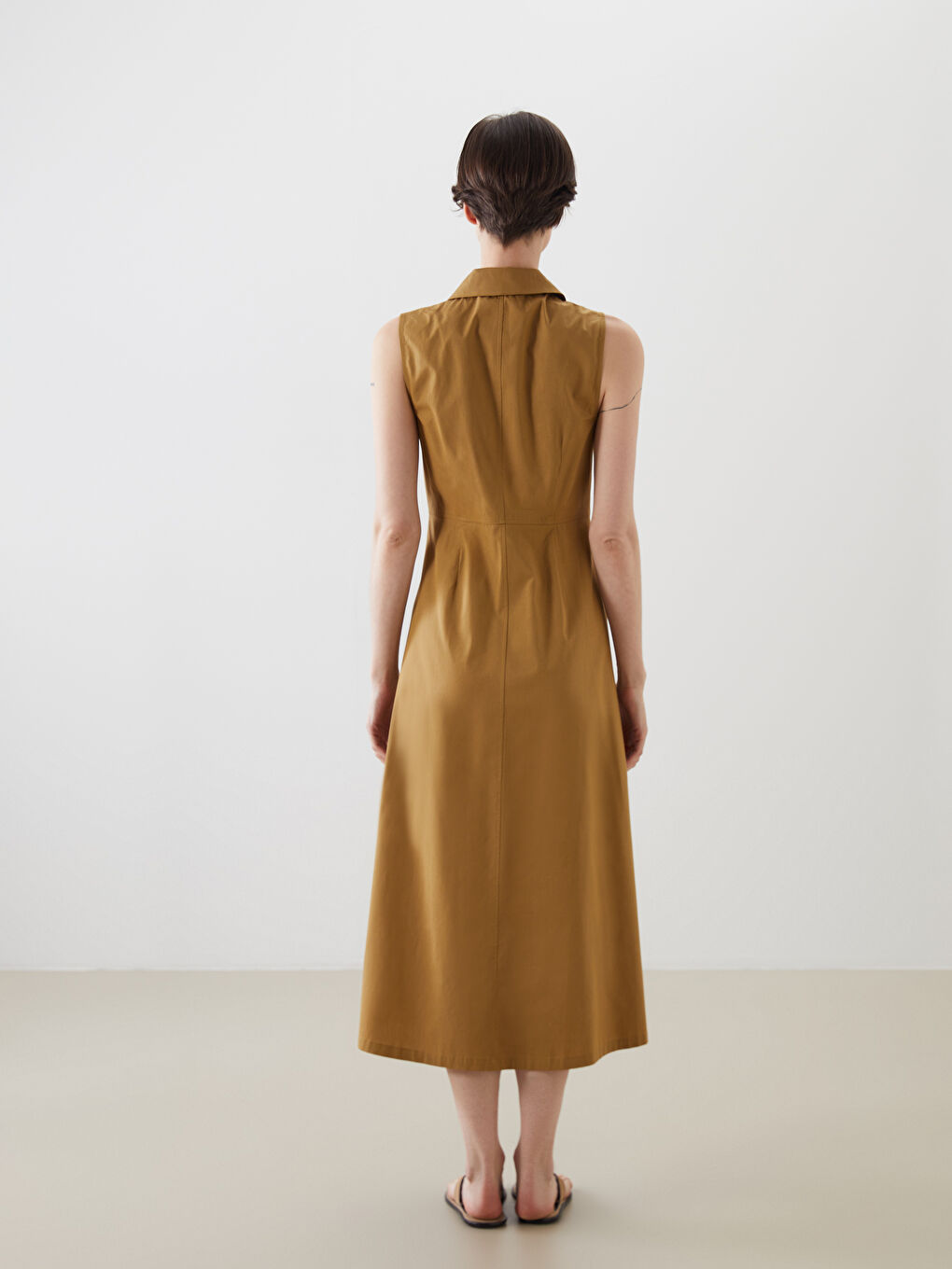 عەزیی پۆپلینی یاخە کراسی-3